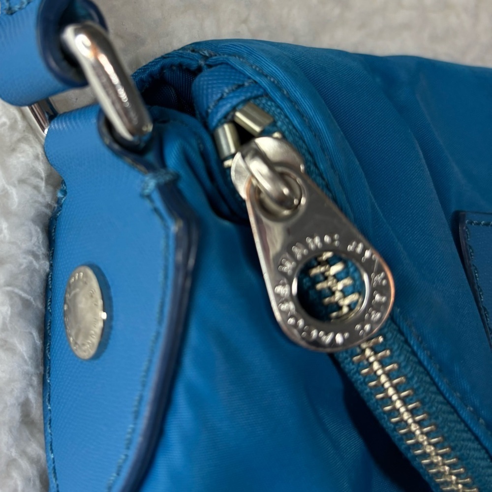 Marc Jacobs Blue Preppy Nylon Messenger Bag - Picture 5 of 14